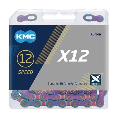 KMC łańcuch X12 kolor Aurora